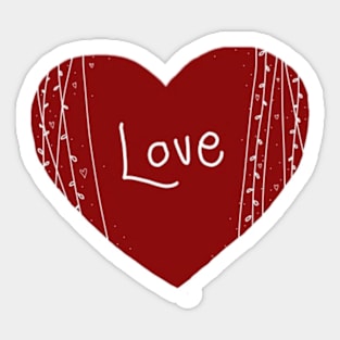 Heart full of love Sticker